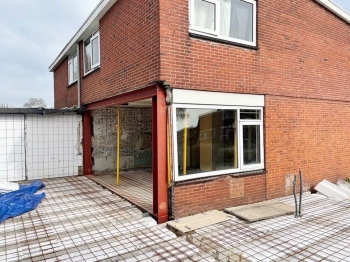 Betonstroken fundering in Emmer-Compascuum
