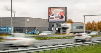 Fundering reclamemast Etten-Leur