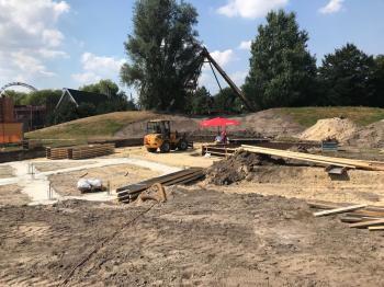 Bouw black Hill ranger path attractiepark slagharen