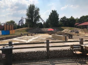 Bouw black Hill ranger path attractiepark slagharen