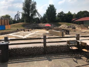 Bouw black Hill ranger path attractiepark slagharen