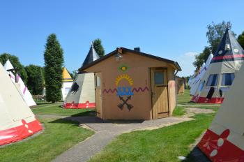 Sanitair units attractiepark Slagharen