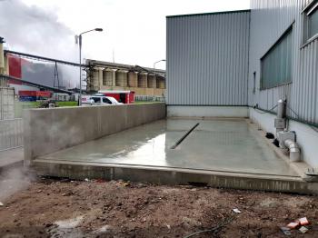 Betonnen Wasplaats
